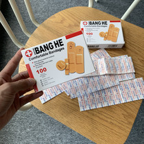 Waterproof sterilizing and sticky export single transparent YI wound TIE hemostatic patch (gift)