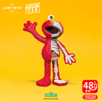 MIGHTY JAXX Sesame Street semi-anatomical blind box limited Tide play hand doll desktop car gift ornaments