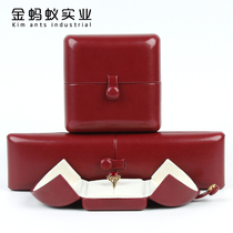 High-Grade Double open jewelry box ring ring box jewelry box bracelet necklace jewelry packaging box gift box