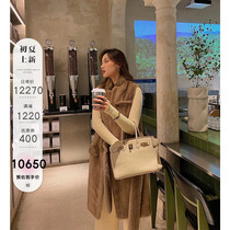 CC Picgrass Women Entrepreneurs Design Sensation Collar without sleeves Water mink Fur Fur Coat of the Mall Jacket Woman