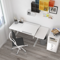 (3D Design) Moore moll Childrens room Learning Table Space Design Modern minimalist Learning Area Design Services