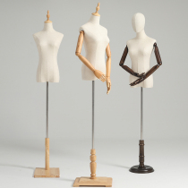 Clothing store model props Female half-body womens clothing window display rack Full-body mannequin female female model shelf