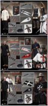 (Take order)COOMODEL 1 6 ALLOY die-cast SE055 TEUTONIC SE056 Temple SE057 Hospital Knight