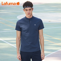 French LAFUMA Le Flying Outdoor Sports Venture Fashion Semi-zip T-shirt male LMTS0BS64-AL