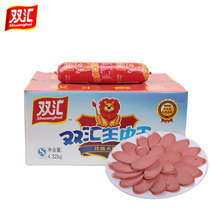Shuanghui King Zhongwang ham sausage 240g large ham sausage restaurant hot pot material sausage 9 whole snack slices