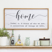 Simple English brand hanging painting wooden English letter decorative painting inspirational English phrase wall hanging painting