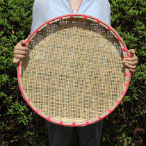 Bamboo sieve with holes bamboo products cold drying dustpan handmade bamboo plaque tea sieve household dustpan Bamboo Bamboo Products