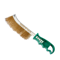 Hans wire brush copper wire knife brush stainless steel wire brush cleaning rust removal brush nylon wire brush mini iron brush