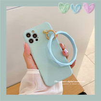 Hanfeng ins portable ring suitable for Huawei nova8 mobile phone case nova5pro liquid silicone nova7 all-inclusive lens nova6 7se anti-drop 8pro soft p4