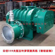 Pneumatic conveying three-leaf Roots blower 15KW material conveying Roots vacuum pump cement conveying pump