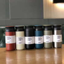 Filter cup creativity Japanese Hashiku stainless steel insulation cup portable convenient literary and fresh students water cup