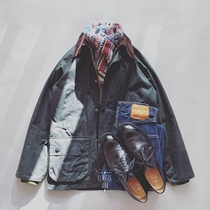 China total generation Barbour beddale classic four-pocket waxed jacket retro minimalist casual windbreaker