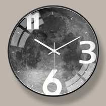 Creative Clock Hanging clock Living room Home Fashion modern minimalist Personality Abstract Silent clock free of punch quartz clock