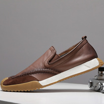 VIFIRFAR Lafo shoes men 2021 autumn new trend Joker one pedal without lace casual breathable board shoes