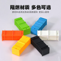 Plastic cable fixing machine room wiring Cable connector Integrated wiring specifications are optional and diverse colors Cabinet cable fixing clip network cable finishing machine room bridge wiring Delivery on the same day