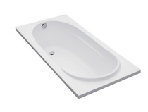 Carrie 17185T-WK Apollo acrylic bathtub 1 7 m