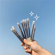 12 transparent extremely simple black middle sex pen 0 38mm 38mm