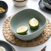 IE home creative cute Nordic ins soup bowl noodle bowl big bowl large bubble noodle bowl ceramic bowl