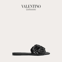 VALENTINO VALENTINO GARAVANI Atelier Lambskin Petal Flat Sandals