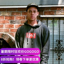 CULT USA BMX Pure Cotton TEE Pullover Hoodie Logo 18 Hoodie black