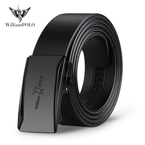 Emperor Paul mens belt Genuine leather mens pure cowhide automatic buckle belt Personality student young hipster pants belt