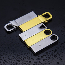 Metal 64gU disk Small Jinguang 32 16 8 4g USB disk custom LOGO business gift bidding mini