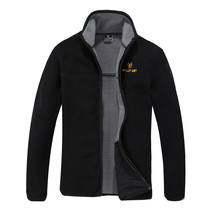 2016 Autumn Winter New Outdoor Grip Suede Mens Jersey Thicken Plus Suede Submachine Clothing Liner Warm Sweater Jacket