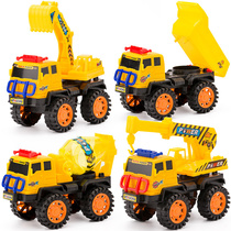 New Emulation Engineering Fleet Digger Model Male And Female Child Gift Children Toys Wholesale Hot Selling Ground Stall Source