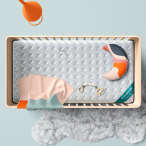 Shucheng baby mattress natural coconut brown baby mattress Newborn children latex mattress Hard brown four seasons universal custom