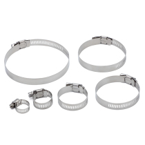 304 Stainless Steel European Clamp Strength Throat Clamp Reinforcing Hoop Clamp Pipe Clamp Water Pipe Thickening Hoop Fixing Clamp