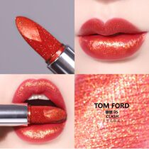 TOM FORD bursting silver tube lipstick TF summer limited shiny diamond lipstick 05clash lipstick 06havoc