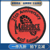 magforce Taiwan magforce 25th Anniversary edition round cloth sticker MP9002