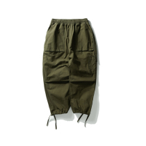 National tide original tide brand tie-foot overalls mens loose American street Japanese retro plus fat plus size