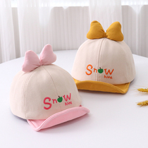 Baby hat spring and autumn thin baby baseball hat male and female baby full of cute princess duck tongue hat