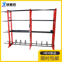 Multifunctional private teaching gadget storage rack barbell piece dumbbell kettlebell medicine ball energy pack horn bag rack