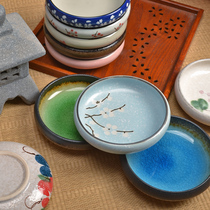 Hot sale Round dish Round cup dish Porcelain Japanese cuisine tableware Snack plate Melon and fruit plate Snack plate Sushi plate