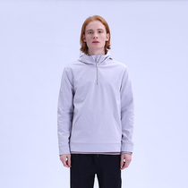 NOME home autumn mens hooded jacket zipper pullover long sleeve sweater top