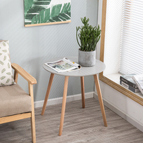 Coffee table small round table Nordic living room small household sofa side Net Red simple mini bedroom spend a few