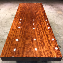 Size: 214-82-10 5 bar flowers large plate solid wood log red wood tea table tea table desk boss table