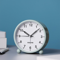 Simple alarm clock students with creative bedroom cartoon children luminous digital mute small alarm clock fashion bedside clock