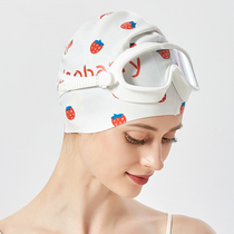 Special cabinet new swimming goggles waterproof and anti-fog high-definition myopia protective nose professional diving bathing cap male and female suit swimming goggles