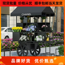 European Wrought iron float Shopping mall florist Wedding outdoor floral decoration Wrought iron flower stand Outdoor float