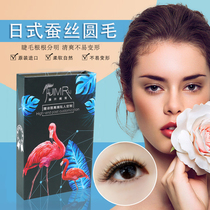 Imported Grafted Eyelash Single Silk Protein Mink Hair Round Hair Natural Eyelash Shop Planting False Eyelash