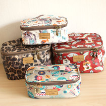 South Korea imported waterproof Oxford cloth elk bear BAO WEN portable cosmetic bag bag washing bag