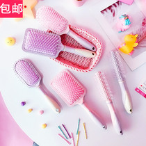 Cute Japan-ROK air bag massage comb air cushion comb antistatic student woman long hair curly hair comb big and beautiful hair comb