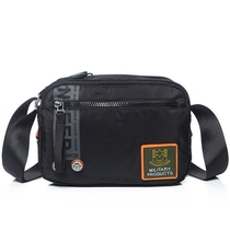 Shoulder bag mens leisure student tide small backpack shoulder bag fashion Horizontal Mens bag super light nylon small bag women