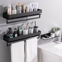 Swash table rack toilet rack Wall Wall bathroom rack mirror front shelf