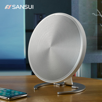 sansui Shanshui T9 wireless Bluetooth speaker Heavy subwoofer large volume portable high quality mobile phone computer small steel cannon Home living room 3d surround mini small audio player
