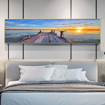 Again Snow bedroom Decorative Painting Bedside Painting Nordic Hanging Painting Modern Minima Living Room Sofa Background Wall Painting Restaurant Mural Painting