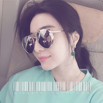 Ultra light pure titanium sunglasses women tide 2021 new personalized glasses fashion tide GM sun glasses round face star same model